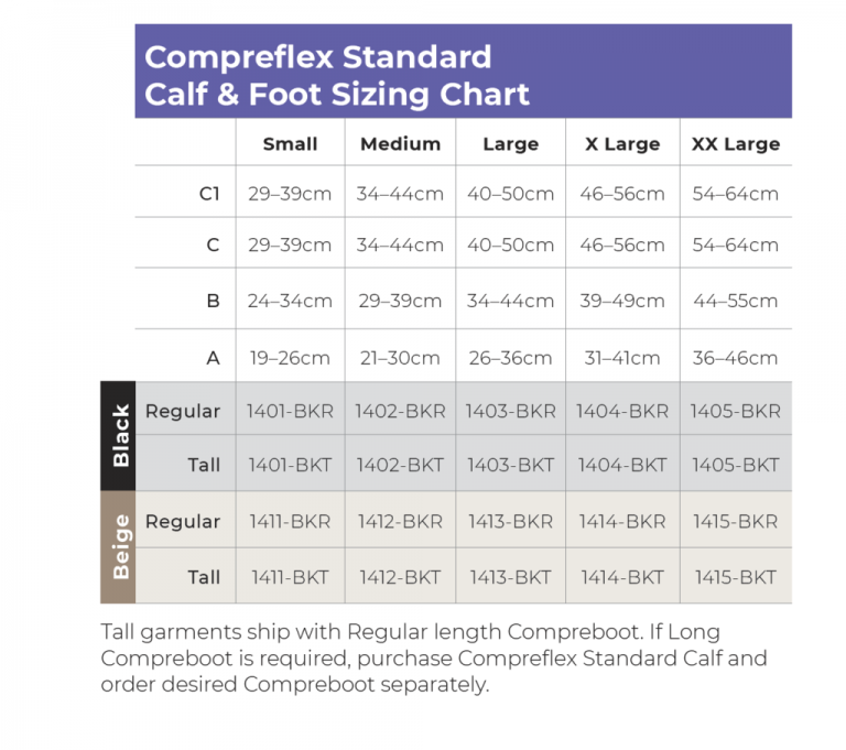 Compreflex Boot Sigvaris Compreflex Standard Calf & Foot - SunMED Choice
