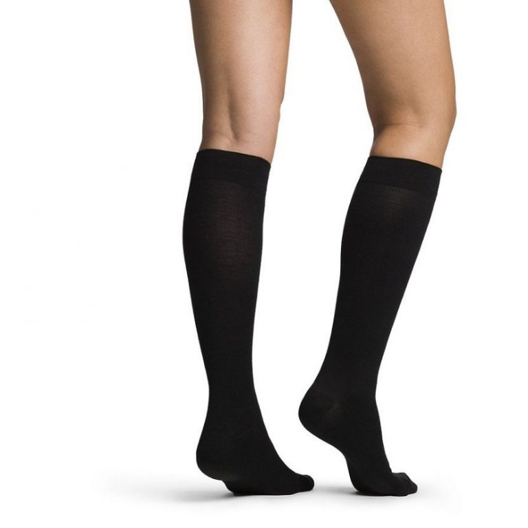 Sigvaris Womens All-Season Merino Wool Calf-High Socks - SunMED Choice