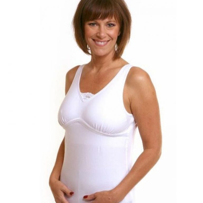 Wear Ease Dawn Camisole + 2 Fiberfill Breast Forms SunMED Choice