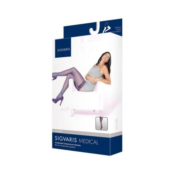 Sigvaris Allure Thigh High Stockings