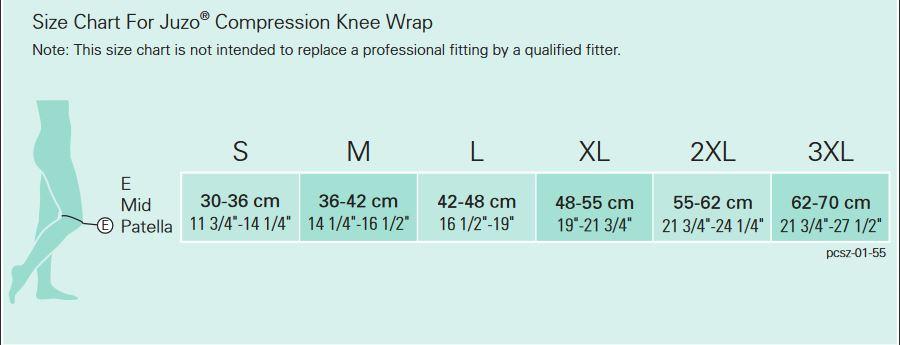 Juzo Compression Knee Wrap - SunMED Choice