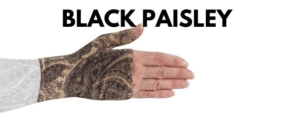 black paisley lympedivas gauntlet