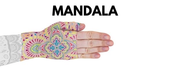 Mandala Lymphedema Gloves