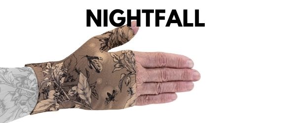 Nightfall Lymphedema Gloves