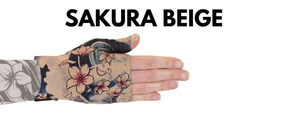 Sakura Beige_Lymphedivas_Gauntlet