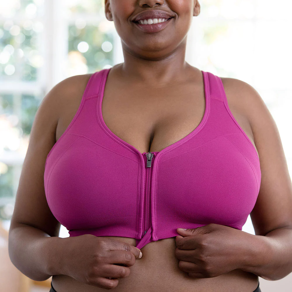 larger size compression bra