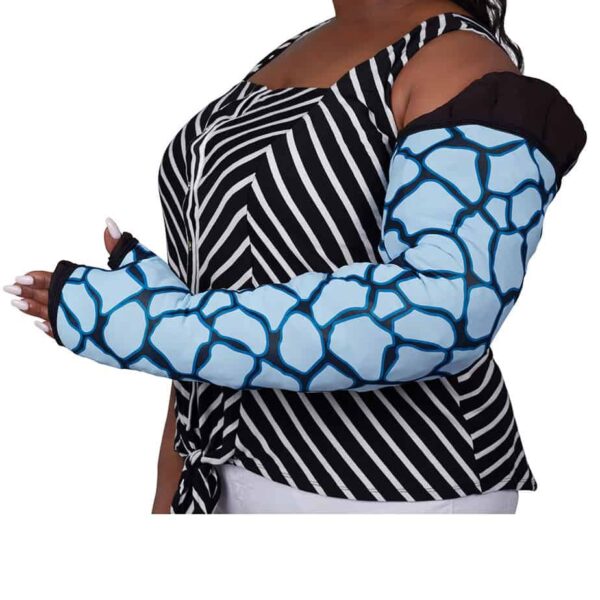 Circaid Profile arm sleeve in giraffe