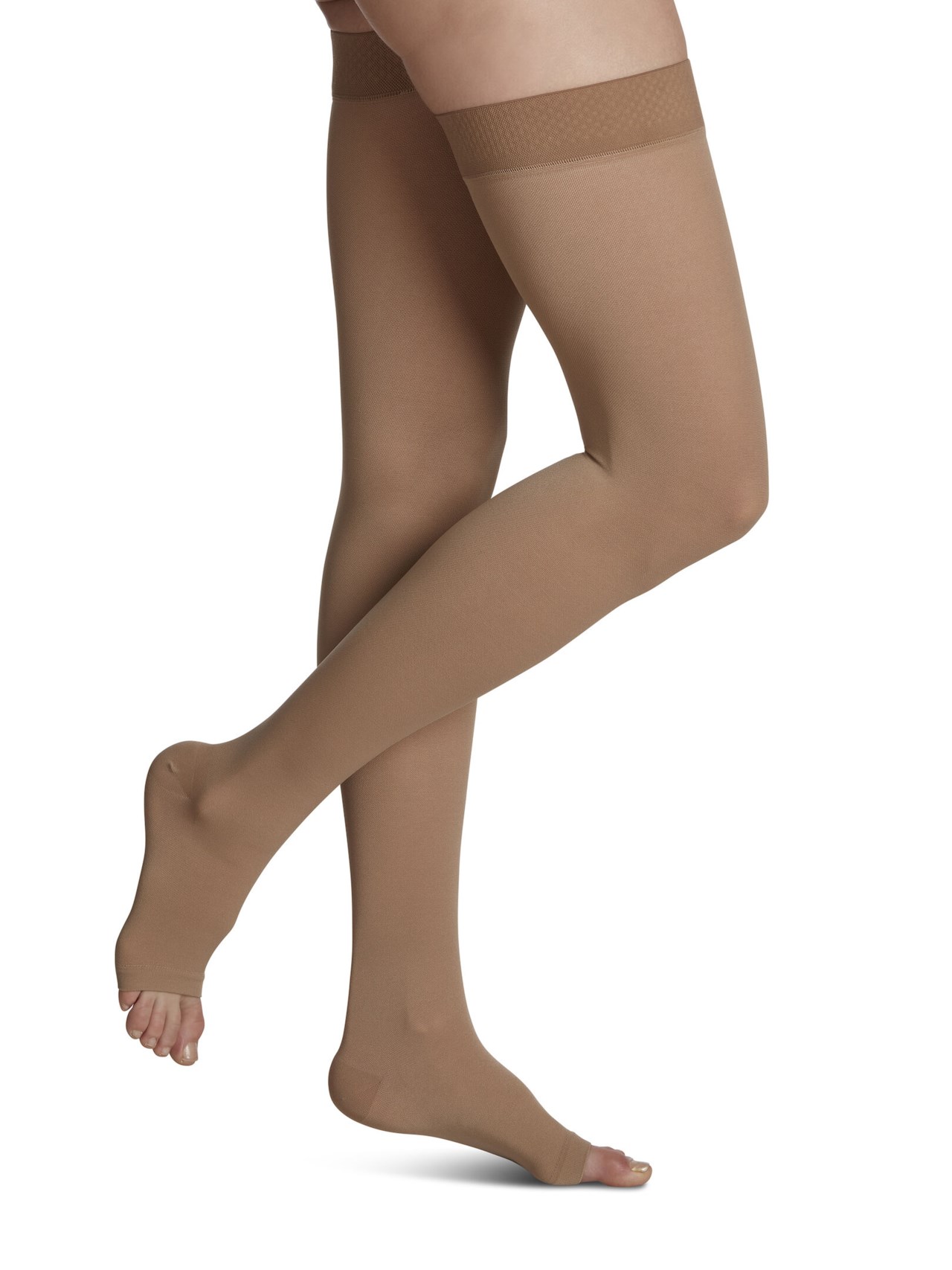 Sigvaris Womens Secure Thigh-High Compression Stockings