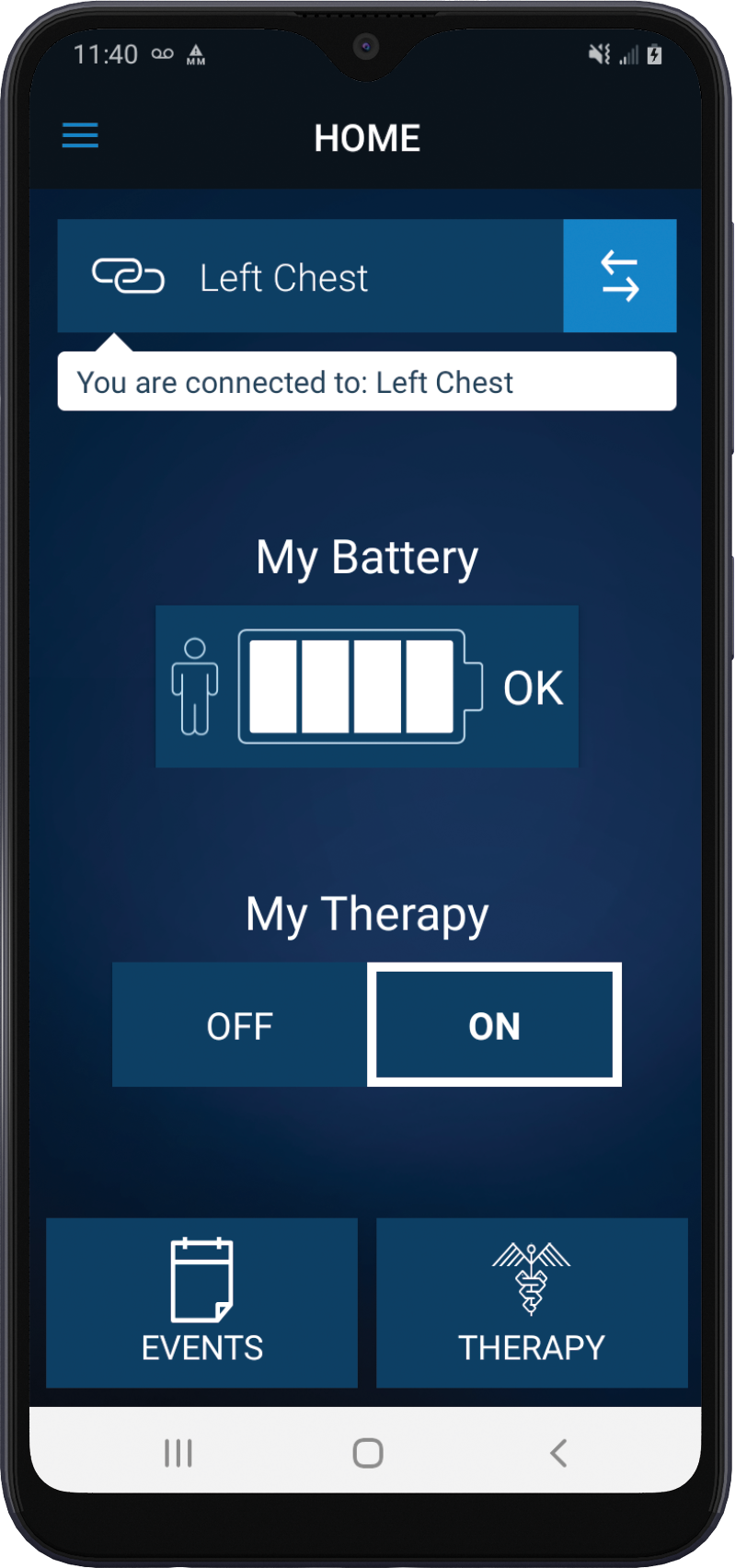 Medtronic TH91DBS Percept Patient Programmer